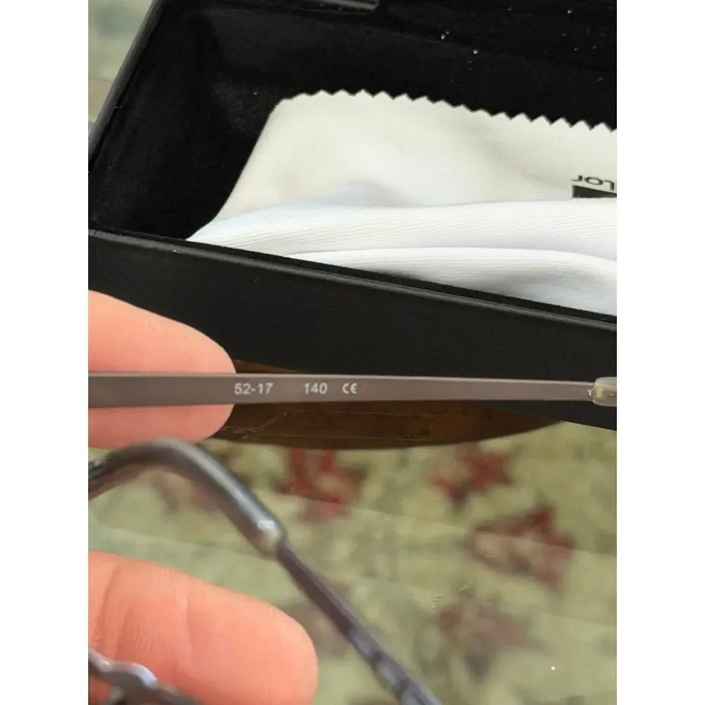 Vintage Flexon 52-17 Eyeglasses Titanium-Nickel Alloy Frame Lightweight Full Rim